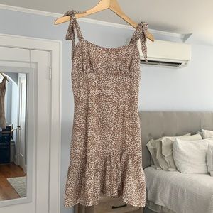 Floral baby doll dress.